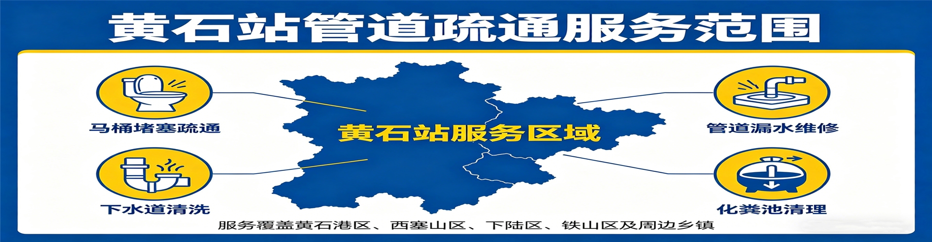 黄石隆盛管道疏通服务banner